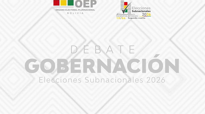 Yacuiba acoge el debate clave por la Gobernación de Tarija rumbo a la segunda vuelta 2026