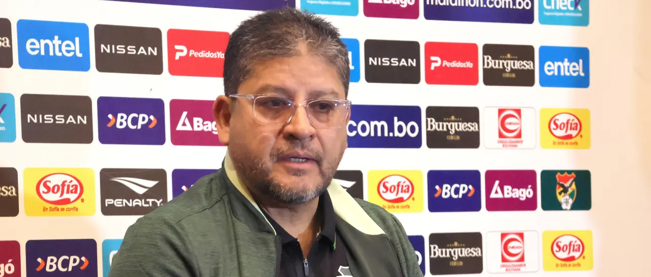 Villegas dice que Bolivia inicia nuevo proceso con meta de clasificarse al Mundial 2030
